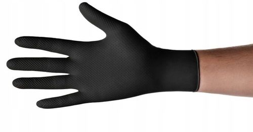 Rękawice Nitrylowe Mercator GOGRIP BLACK Czarne a50 XXL na Arena.pl