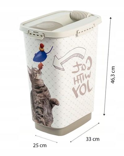 Pojemnik na karmę CODY Rotho 25 l 18kg na Arena.pl