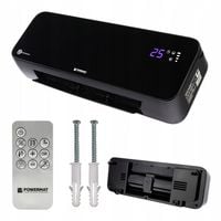 KURTYNA powietrzna GRZEJNIK ceramiczny TERMOWENTYLATOR ścienny 2000W PILOT