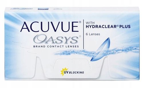 Soczewki kontaktowe J&J Acuvue Oasys, 6 szt. Moc -2.75; 8.4 na Arena.pl