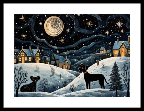 Plakat 35x25cm Nocny Psi Patrol na Arena.pl