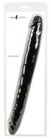 bad kitty double flex silicone czarne podwojne narzędzie intymne 40 cm