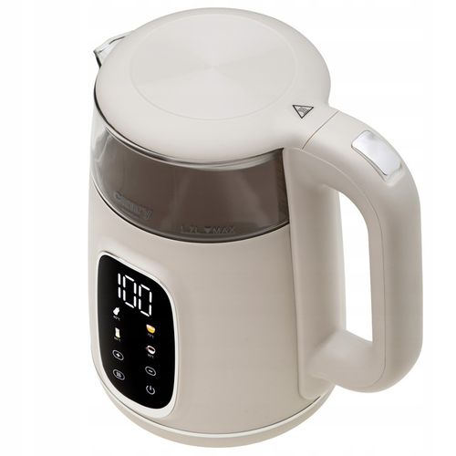 Czajnik Elektryczny 2200W Szklany beżowy Panel LED Mocny Camry CR1383 na Arena.pl