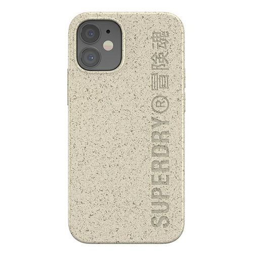 superdry snap iphone 12 mini compostablecase piaskowy/sand 42623 na Arena.pl
