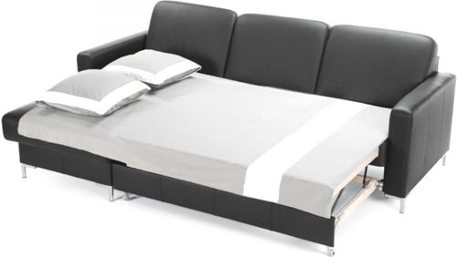 Narożnik Rozkładany Rogówka do Salonu Skóra Basic na Arena.pl