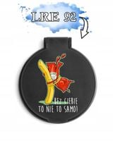 LUSTERKO kieszonkowe WALENTYNKI prezent dla dziewczyny idealne dopasowanie