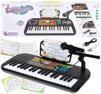 Keyboard Pianino Organy Pianinko Mikrofon dla Dzieci Muzyka