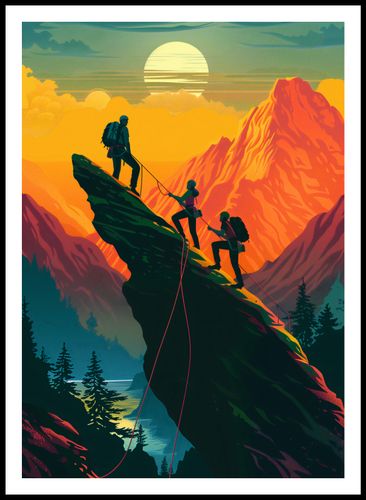 Plakat 59,4x84,1cm U Szczytu na Arena.pl