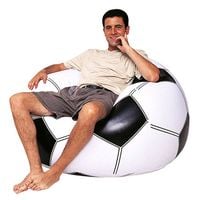 Fotel kibica piłka nożna fotel dmuchany do siedzenia pufa Bestway 75010