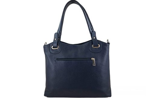 Codzienna duża torebka damska - Granatowa na Arena.pl