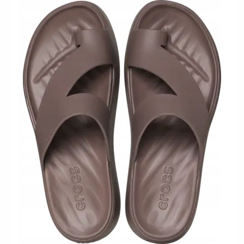 Crocs Wygodne Lekkie Damskie Buty Klapki Getaway Platform Toe Loop 39-40 na Arena.pl