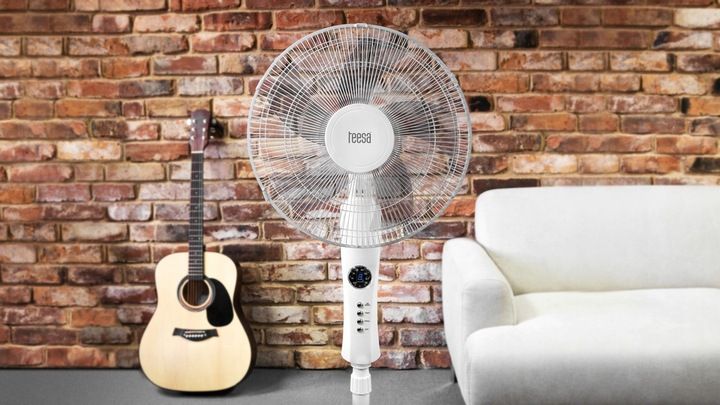 Wentylator podłogowy z Timerem, stojący TSA8021 zdjęcie 2