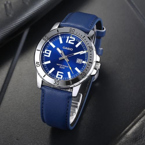 ZEGAREK MĘSKI CASIO MTP-VD01L-2BV (zd169a) + BOX na Arena.pl