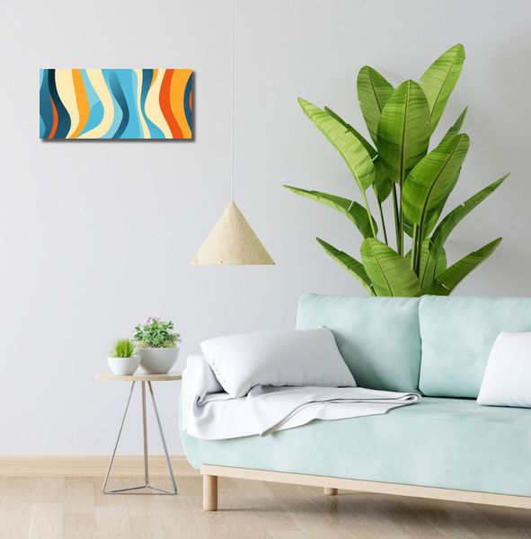 Obraz 50x20cm Tańczące Fale zdjęcie 2
