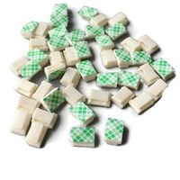 Klipsy organizer kabli uchwyt komplet mocne białe