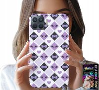 ETUI DO OPPO RENO 4 LITE - MODNE SERCA KOKARDKI KOKARDA + SZKŁO