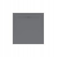 GEBERIT Brodzik kwadratowy Sestra 90x90 cm, grafit