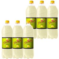 Schweppes Lemon Napój gazowany 1,35 l x 6 sztuk