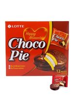 Orion choco pie koreańskie biszkoptowe ciastka czekoladowe z nadzieniem śmietankowym 336g/12szt