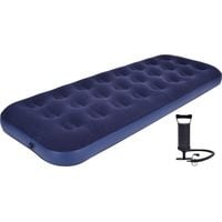 materac flokowany 1-osobowy 191x73x22cm z pompką 2w1 24040