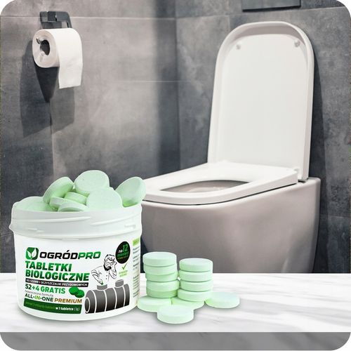 Tabletki Bakterie do szamba Oczyszczalni na Rok Tłuszcze All in One na Arena.pl