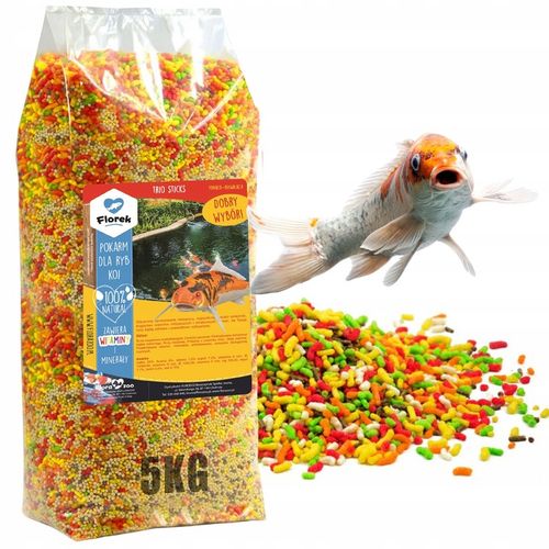 POKARM KARMA PASZA ZANĘTA GRANULAT DLA RYB KOI KARPI NA OCZKO WODNE na Arena.pl