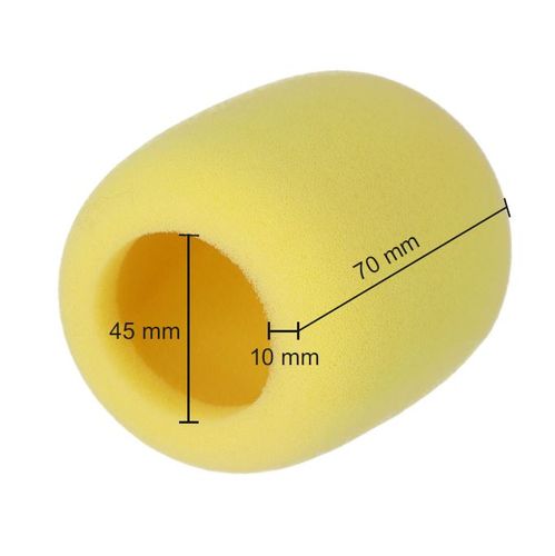 Gąbka osłona owiewka na mikrofon kolorowe 5 sztuk na Arena.pl