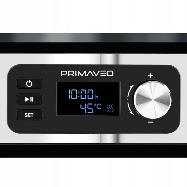 Suszarka do Grzybów Owoców Warzyw 16,8L TERMOOBIEG 450W TIMER PRIMAVEO 7SIT zdjęcie 13