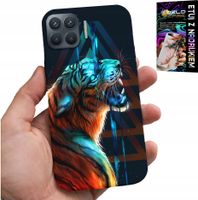 ETUI DO OPPO RENO 4 LITE - TYGRYS MĘSKIE WZORY NA OBUDOWĘ, CASE