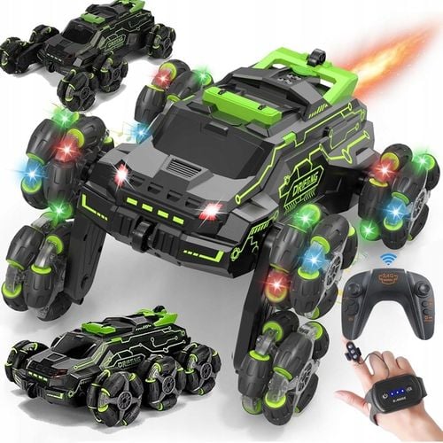 SAMOCHÓD ZDALNIE STEROWANY RC RĘKĄ GESTAMI PILOT AUTO PODŚWIETLENIE 4x4 na Arena.pl