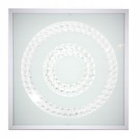 Candellux LUX Plafon LED 16W Biały IP20 6500K Kwadrat