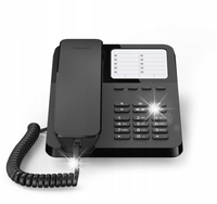 Telefon przewodowy GIGASET Desk 400 Czarny
