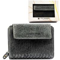 elegancki portfel na karty i monety z cieniowanej s