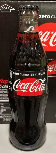Coca-Cola butelka ZERO 330ml zdjęcie 1