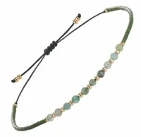 BRANSOLETKA DAMSKA KAMIEŃ AGAT DROBNE KORALIKI