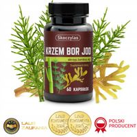 Krzem Bor Jod - skrzyp bambus algi TARCZYCA SKÓRA SKOCZYLAS PL