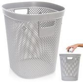 Kosz Biurowy Plastikowy na Śmieci Odpady Biurowy Pojemnik do Biura 12,5L