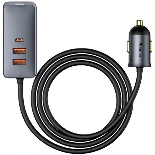 Ładowarka samochodowa Baseus 3x USB-A, USB-C zdjęcie 9