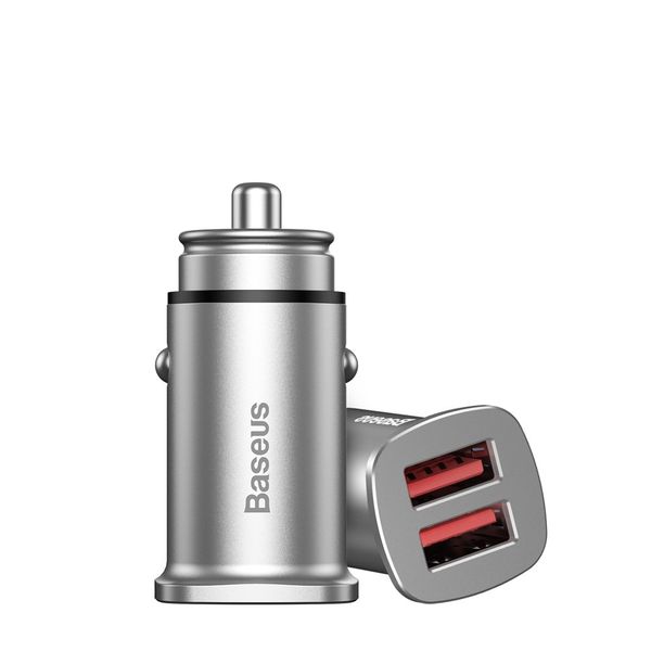 inteligentna ładowarka samochodowa square 2x usb qc3.0 quick charge zdjęcie 7