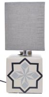 Lampa porcelanowa sześcienna wz.mozaika