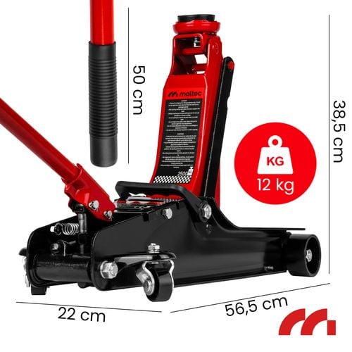Podnośnik Hydrauliczny Samochodowy Lewarek Żaba MasterJack2500 na Arena.pl