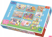 Puzzle 10w1 Swinka Peppa z przyjaciolmi 90358