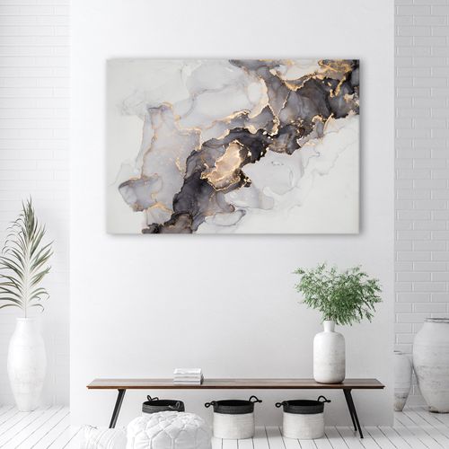 Obraz na płótnie, Marmurowa tekstura abstrakcja 120x80 na Arena.pl