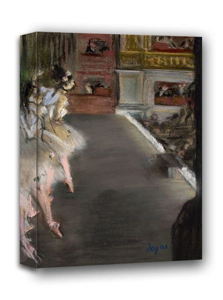 Dancers at the Old Opera House, Edgar Degas - obraz na płótnie 70x100 cm zdjęcie 1