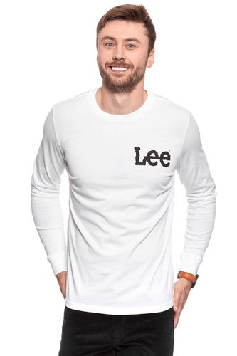 LEE LS LOGO TEE WHITE L63NAI12 M na Arena.pl