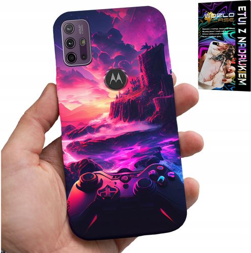 ETUI DO MOTOROLA MOTO G10 POWER - CASE DLA GRACZA, WZORY Z GIER, PREZENT na Arena.pl