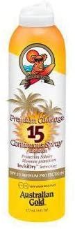 Australian Gold Premium Coverage SPF 15 CONT SPRAY na Arena.pl