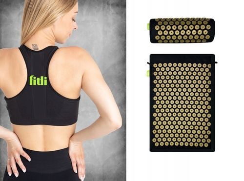 MATA ZDROWOTNA DO AKUPRESURY Z KOLCAMI + PODUSZKA na Arena.pl