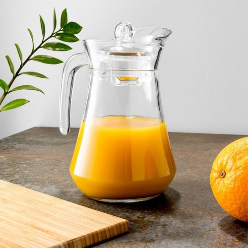 Dzbanek na Napoje Wodę Sok Lemoniadę do Napojów Szklany z Pokrywką 1,4l na Arena.pl