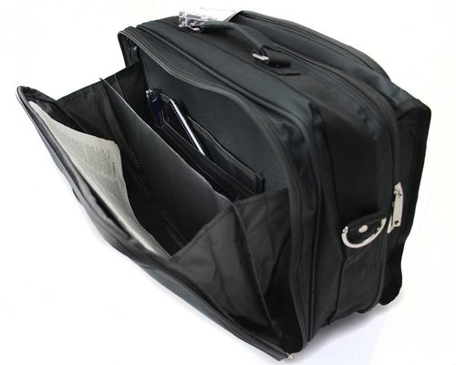 duża torba męska do pracy bellugio - czarna na Arena.pl